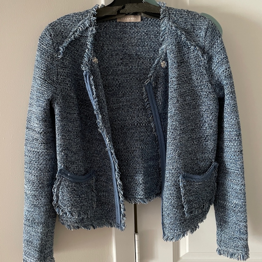 Stefanel knit jacket XS